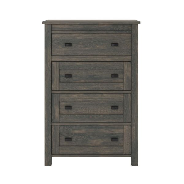 Picture of Farmington 4-Drawer Dresser, Weathered Oak *D
