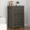 Picture of Farmington 4-Drawer Dresser, Weathered Oak *D