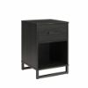 Picture of Monterey Nightstand, Black Oak *D