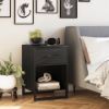 Picture of Monterey Nightstand, Black Oak *D