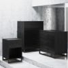 Picture of Monterey Nightstand, Black Oak *D
