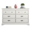 Picture of Bristol 6 Drawer Dresser, White *D