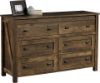 Picture of Farmington 6 Drawer Dresser, Rustic *D
