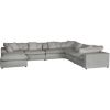 Picture of Posh Dove 7 Piece Sectional with Ottoman
