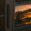 Picture of Fulton 60" Modern Walnut Fireplace Console