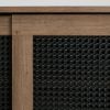 Picture of Balka - 63" TV Stand with Sliding Doors, Oak *D
