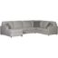Picture of Edenfield Linen 3 Piece Sectional with LAF Chaise