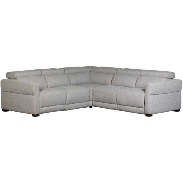Picture of Upton Gray 3PC Dual Power Reclining Sectional