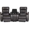 Picture of Marcus 3PC Charcoal Gray Power Theater Sectional