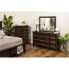 Picture of Alyssa Dark Walnut 5-Drawer Chest