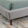 Picture of Eastern Upholstery Gray King Bed