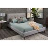 Picture of Eastern Upholstery Gray King Bed