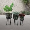 Picture of Bamboo Planters Black