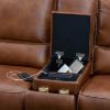 Picture of Dex 7 Piece Leather Dual Power Motion Sectional
