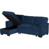 Picture of Byron Blue 2PC Sleeper Sectional with Chaise