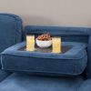 Picture of Byron Blue 2PC Sleeper Sectional with Chaise