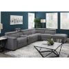 Picture of Ezra Gray 6pc Reclining Sectional