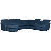 Picture of Ryde 4 PC Dual Power Recline Sectional with Sleepe