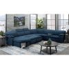 Picture of Ryde 4 PC Dual Power Recline Sectional with Sleepe