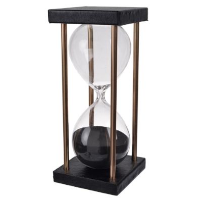 Picture of Hourglass Sand-Black