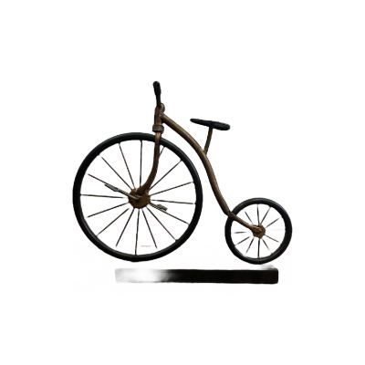 Picture of Big Wheel Bicycle Statuary Iron