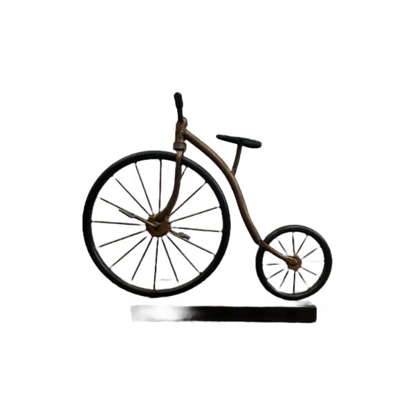 Picture of Big Wheel Bicycle Statuary Iron