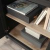 Picture of Cottage Road Black Bookshelf with Storage