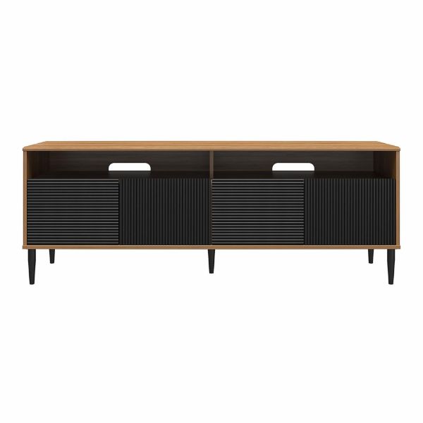 Picture of Daphne 62" TV Console, Walnut and Black *D