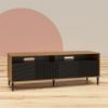 Picture of Daphne 62" TV Console, Walnut and Black *D