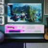 Picture of Glitch 57" Floating TV Stand , White *D