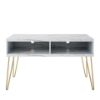 Picture of Athena 42" TV Stand, White Faux Marble *D