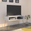 Picture of Athena 42" TV Stand, White Faux Marble *D