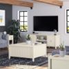 Picture of Her Majesty 59" TV Stand, White *D