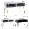 Picture of Athena 42" TV Stand, Black Faux Marble *D