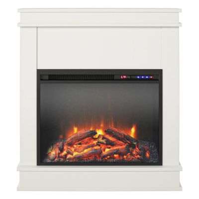 Picture of Mateo 29" Electric Fireplace, White *D