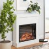 Picture of Mateo 29" Electric Fireplace, White *D