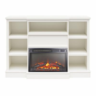 Picture of Liam 50" Mantel With Electric Fireplace, White *D