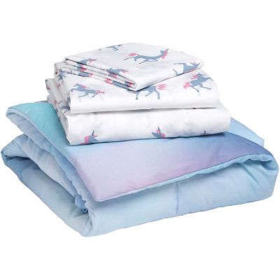 Picture of Girls 4-Piece Toddler Bedding Set