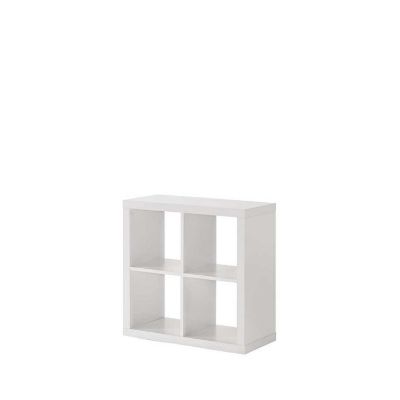 Picture of Flawn Four Cube Open Bookcase, White