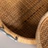 Picture of Natural Trays Set Of Three Iron Mdf Rattan
