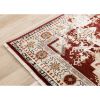 Picture of Serene Tribal Red Neutral Rug