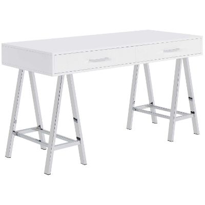 Picture of Vivid White Writing Desk