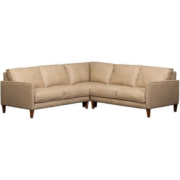 Picture of Dutton Italian All Leather 3 Piece Sectional