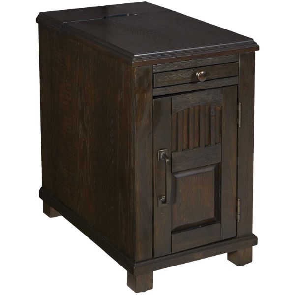 Picture of Walnut Chairside Table