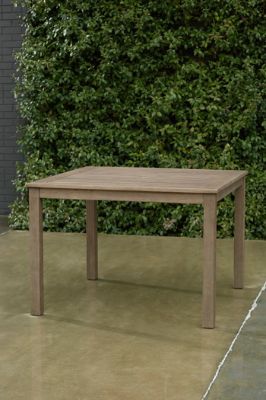 Picture of Aria Plains Square Dining Table, Light Brown