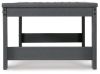 Picture of Amora Rectangular Cocktail Table, Dark Gray