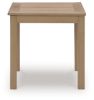 Picture of Hallow Creek Square End Table, Light Brown