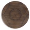 Picture of Paradise Round Fire Pit Table, Light Brown