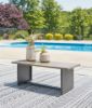 Picture of Bree Zee Rectangular End Table, Dark Brown