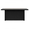 Picture of Beachcroft Rectangular Fire Pit Table, Black